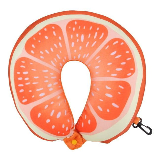 Coussin de Voyage Orange Adventure