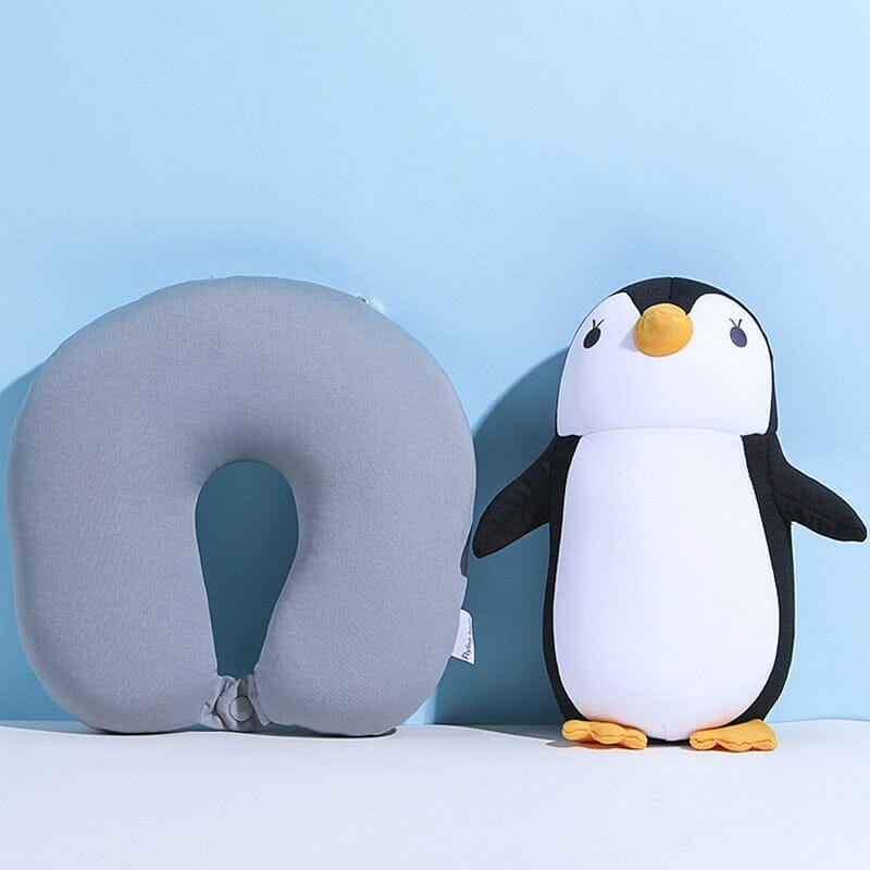 Coussin de Voyage Pingouin Convertible