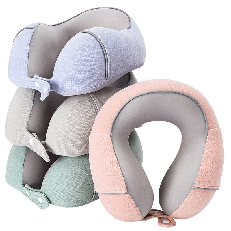 Coussin de Voyage Ergonomique en Forme de U - Confort Absolu en Déplacement