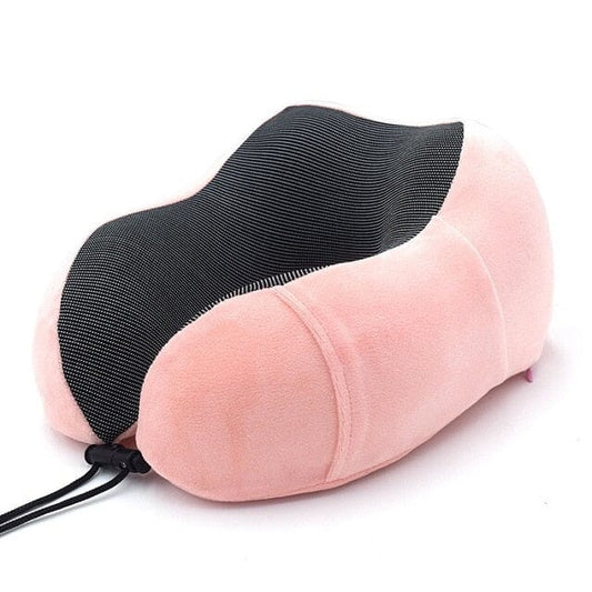 Coussin de Voyage Mémoire de Forme Rose - Explorer en Confort
