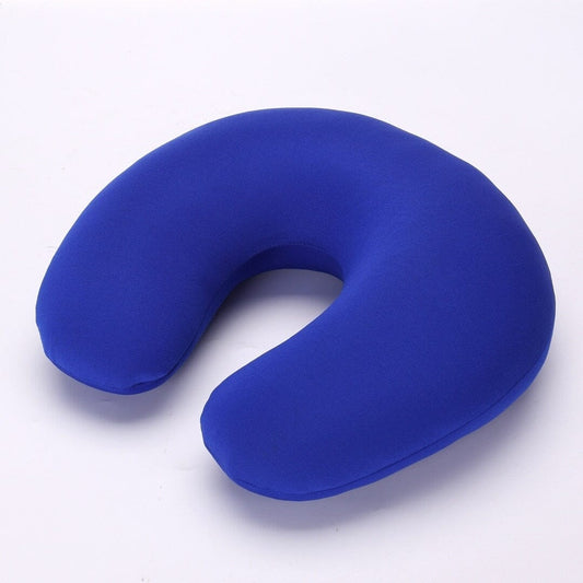 Coussin de Voyage Microbilles Bleu - Explore & Relax