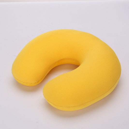 Coussin de Voyage Microbilles - Yellow Sunset