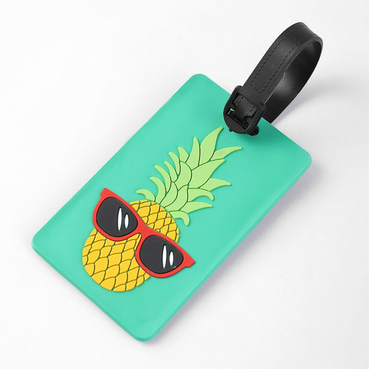 Étiquette de Bagage Ananas Welcome