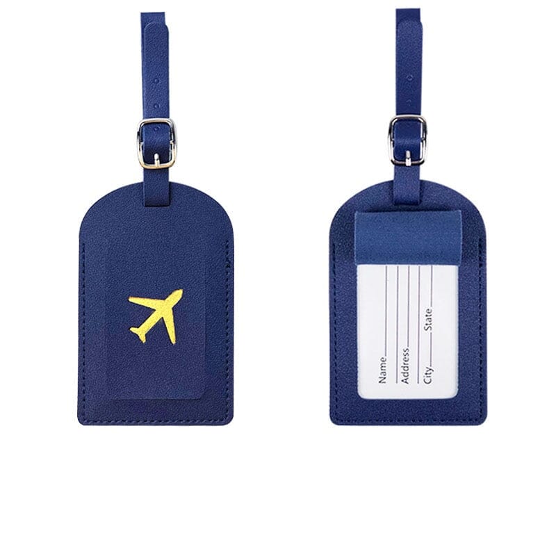 Étiquette Bagage - Avion Gold