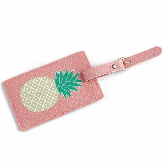 Étiquette Bagage - Ananas