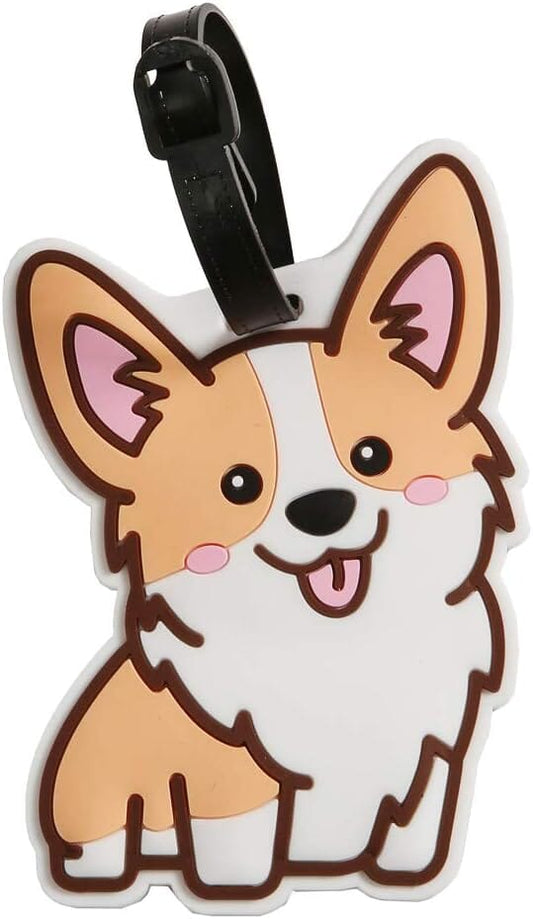 Étiquette Bagage - Shiba Inu Kawaii Travel