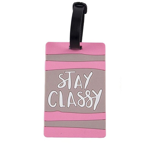 Étiquette Bagage - Stay Classy - Explorer en style