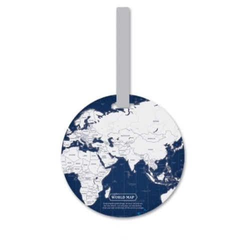 Étiquette Bagage - World Map Adventure