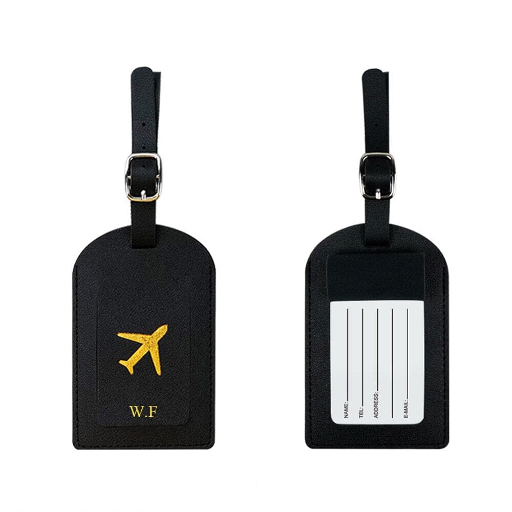 Étiquette Bagage de Voyage Personnalisée - Avion