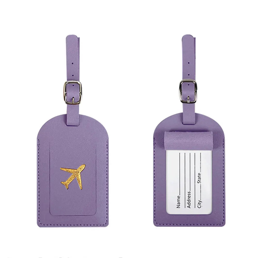 Étiquette Bagage de Voyage Personnalisée - Avion