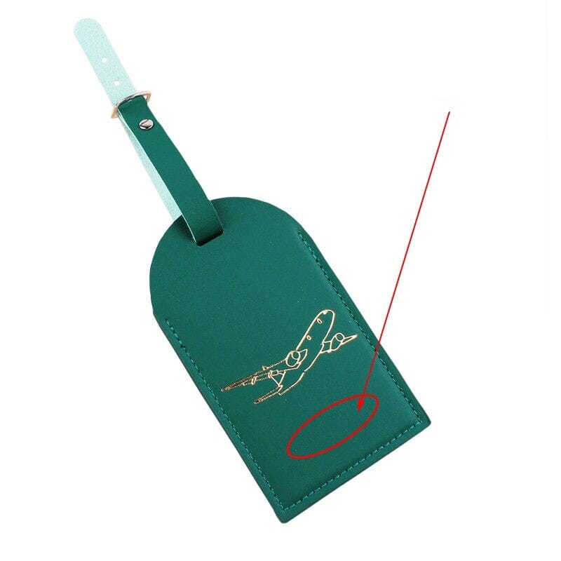 Étiquette Bagage Personnalisée - Compagnie Aérienne