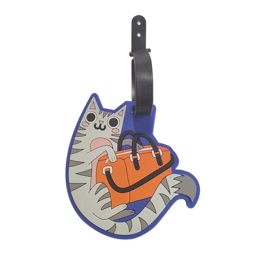 Étiquette Voyage pour Bagage - Chat