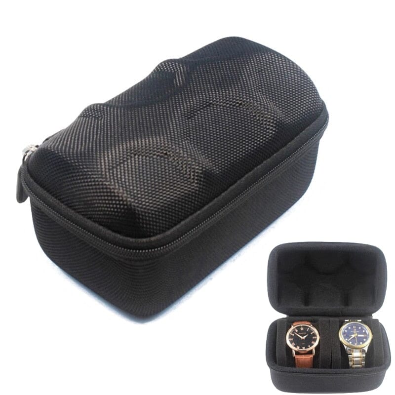 Étui de Voyage pour Montres - 2 Emplacements