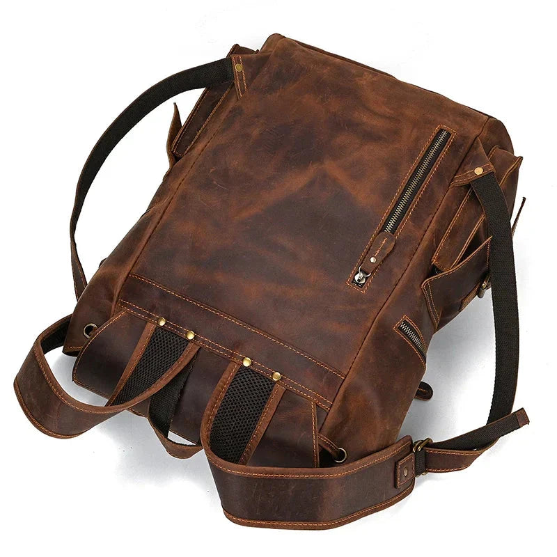 Grand Sac à Dos en Cuir pour Homme