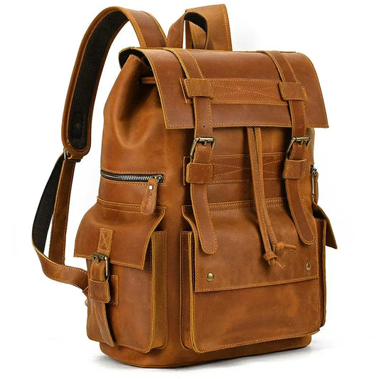 Grand Sac à Dos en Cuir pour Homme