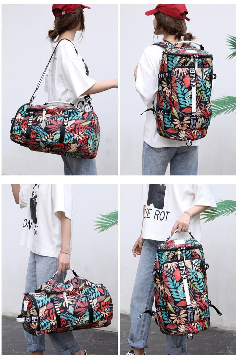 Grand Sac à Dos de Voyage Femme - Convertible & Tendance