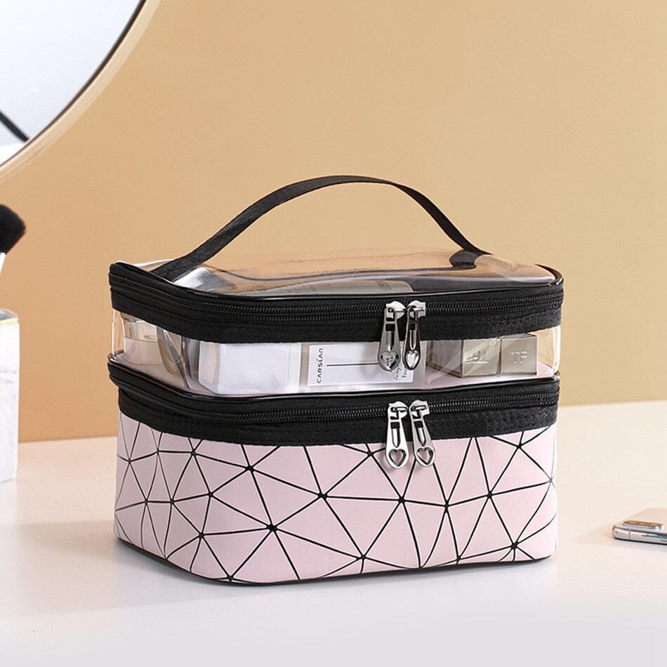 Grand Vanity de Voyage Femme - Maquillage & Toilette Deluxe