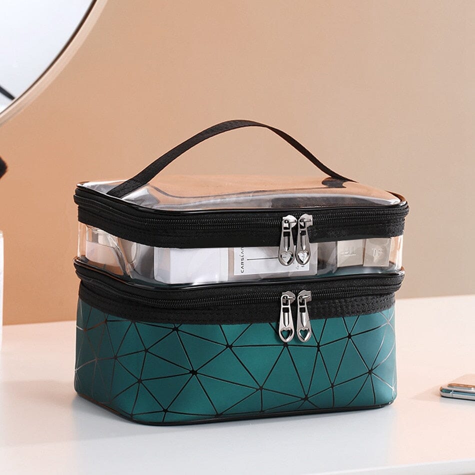Grand Vanity de Voyage Femme - Maquillage & Toilette Deluxe