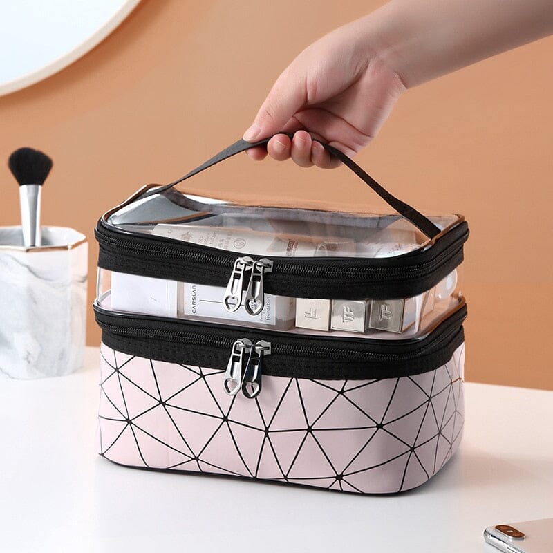 Grand Vanity de Voyage Femme - Maquillage & Toilette Deluxe