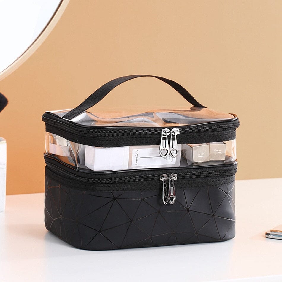 Grand Vanity de Voyage Femme - Maquillage & Toilette Deluxe