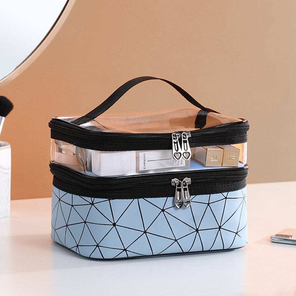 Grand Vanity de Voyage Femme - Maquillage & Toilette Deluxe