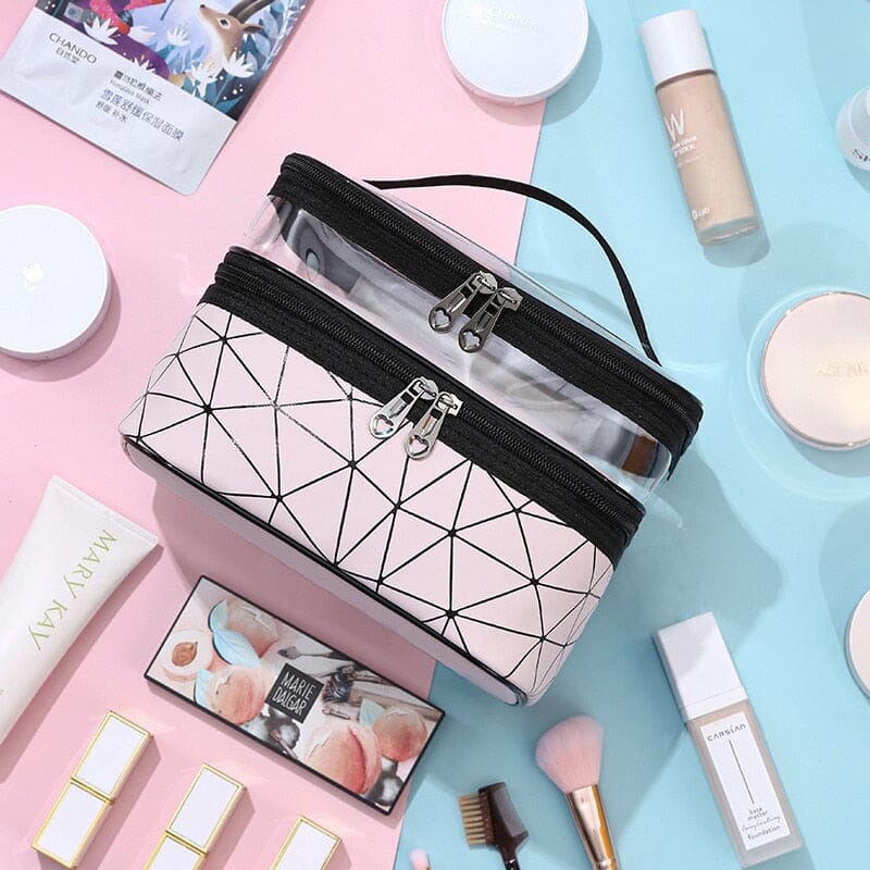 Grand Vanity de Voyage Femme - Maquillage & Toilette Deluxe