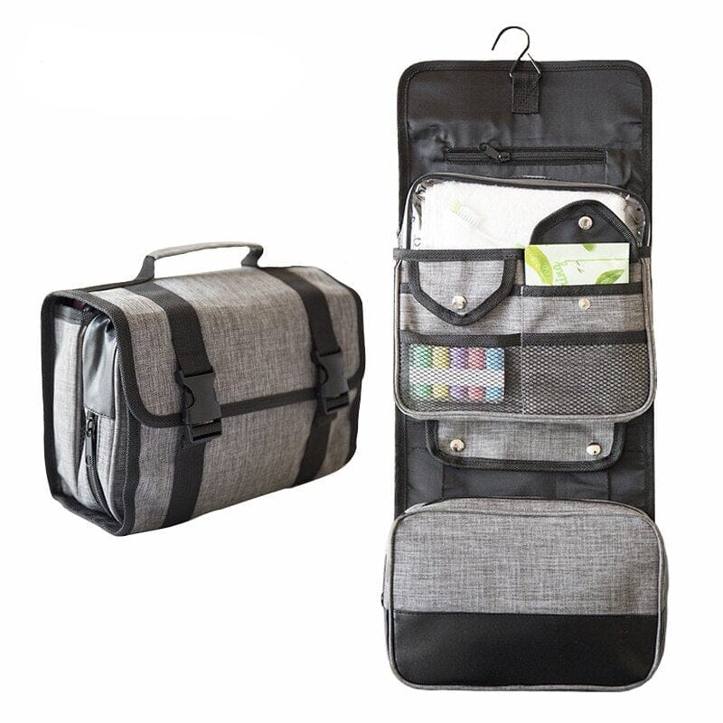 Trousse de Voyage pour Homme - À Suspendre & Pliable