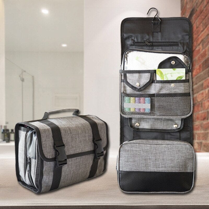 Trousse de Voyage pour Homme - À Suspendre & Pliable