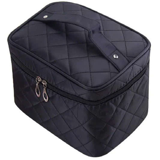 Trousse de Toilette Matelassée Grande Voyage Femme