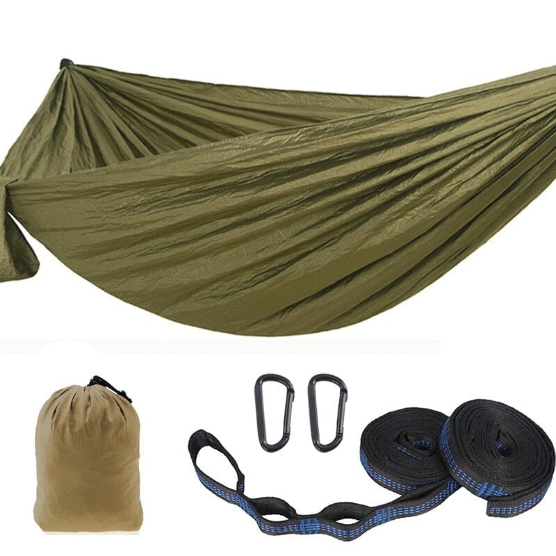 Hamac de Voyage pour 2 Personnes (Kaki)