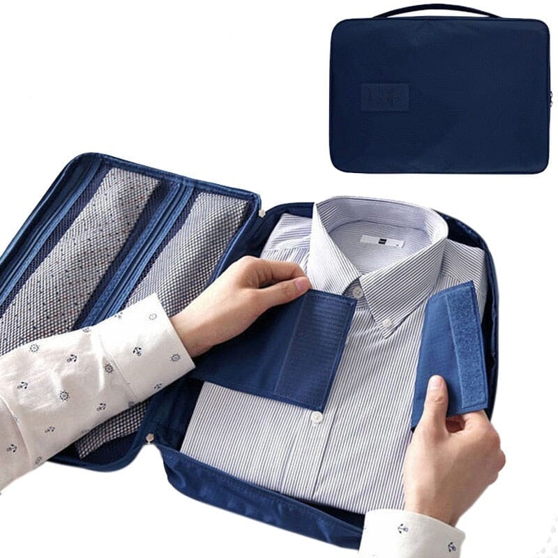 Housse de Chemises pour Voyager avec Rangement Cravates