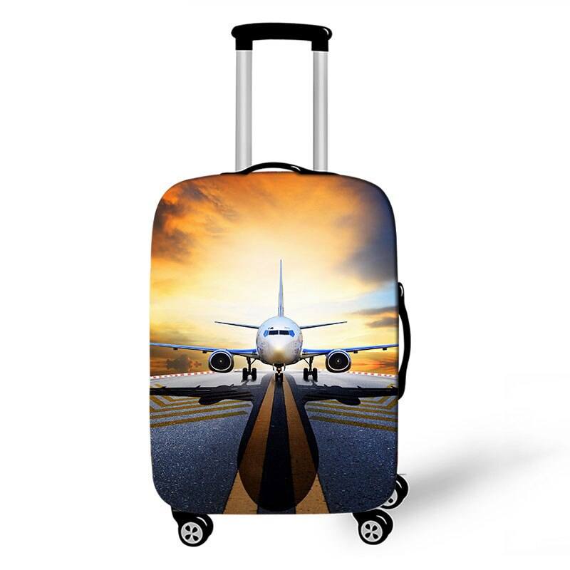 Valise de Voyage - Avion Sur La Piste