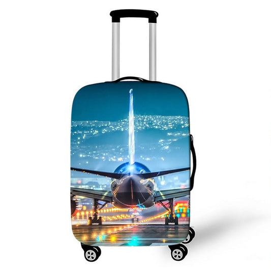 Housse de Valise Avion de Nuit