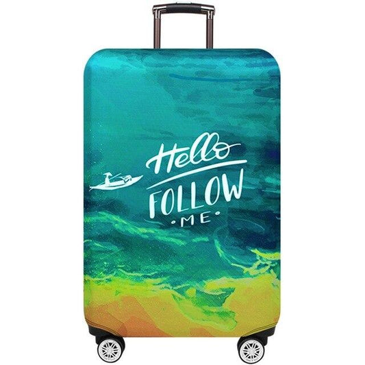 Valise Cover - Hello Follow Me