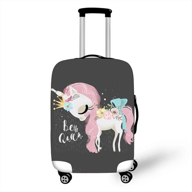 Housse de Valise - Licorne Be The Queen Journey