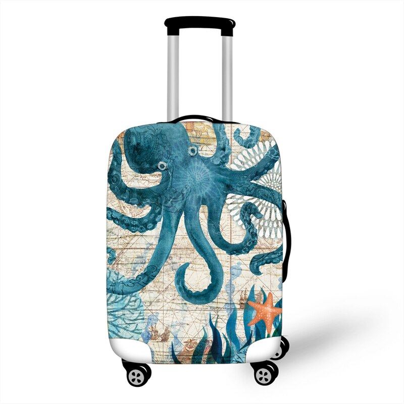 Valise Cover - Octopus
