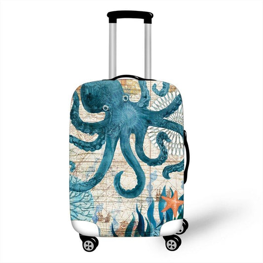 Valise Cover - Octopus