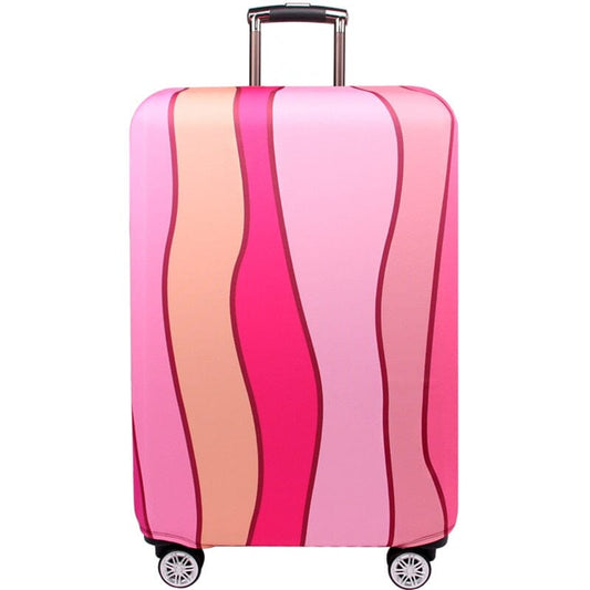 Housse de Valise Rose Voyage