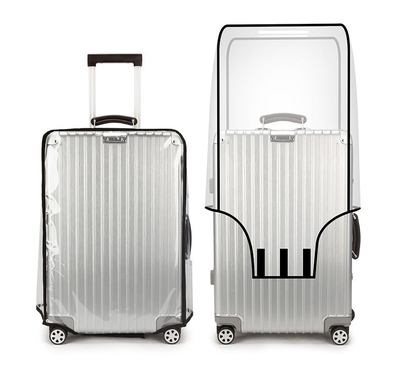 Valise Cover- Clear & Waterproof