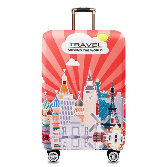 Housse de Valise - Explorez le Monde entier