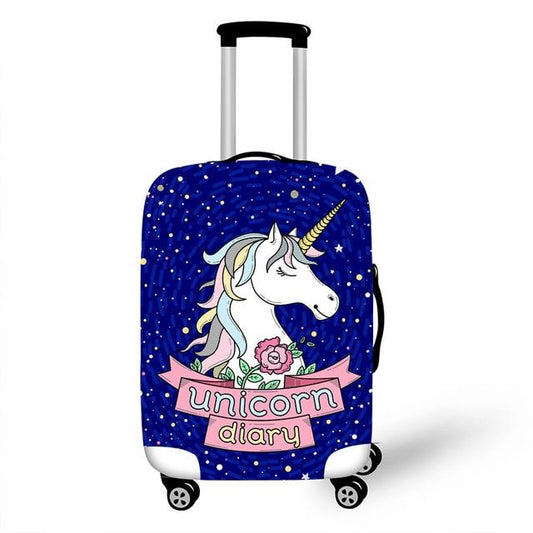 Valise Cover - Unicorn Diary