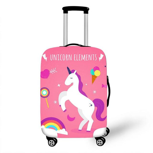 Valise Cover - Unicorn Elements