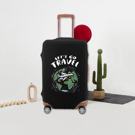 Housse de Protection Valise - Let's Go Explore