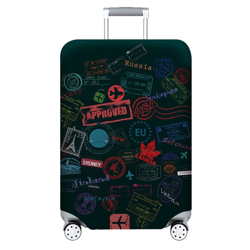 Housse Valise - Visa Nomadiquement Stylisé