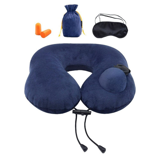 Kit de Voyage Avion Coussin et Masque Confort Voyage