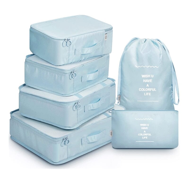 Explorez notre gamme de produits : Organiseurs de Valise - Set de 6 Pochettes voyages