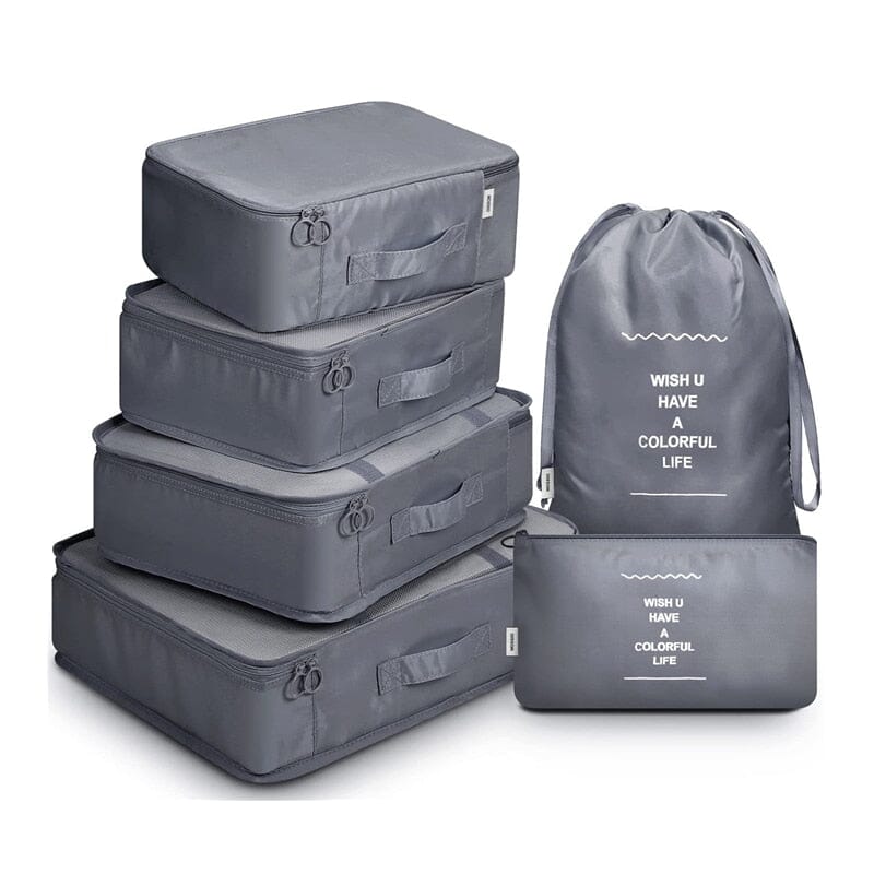 Explorez notre gamme de produits : Organiseurs de Valise - Set de 6 Pochettes voyages