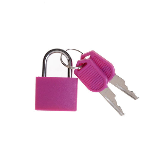 Valise à Clé Rose - Petit Cadenas de Voyage