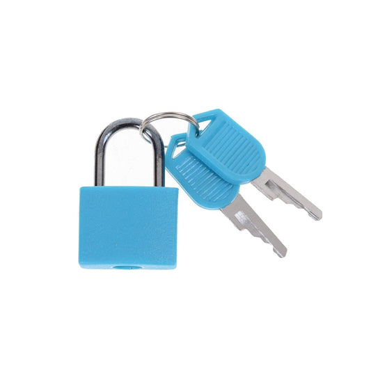 Petit Cadenas Valise à Clé Bleu Ciel - Édition Voyage