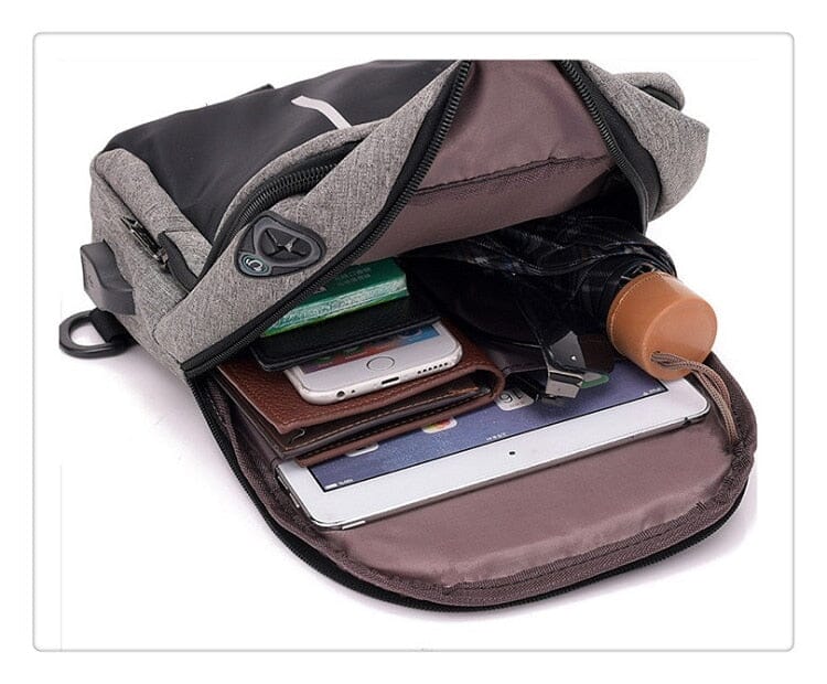 Petit Sac à Bandoulière de Voyage Connecté